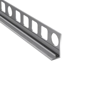 Listwa schodowa Pros1 Srebrna 29x12x2000 mm Artens - Listwy i profile - miniaturka - grafika 1