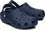 Buty dla dziewczynek - Crocs Crocs Classic Clog - Klapki Dziecięce - 204536-NAVY 23/24 - miniaturka - grafika 1