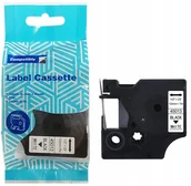 Etykiety do drukarek - Taśma DYMO D1 45013 12mm x 7m S0720530 czarny na białym zamiennik - miniaturka - grafika 1