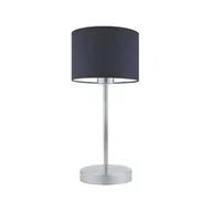 Lampy stojące - Lampka nocna LYSNE Nicea, 60 W, E27, granatowa/srebrna, 39,5x17,5 cm - miniaturka - grafika 1