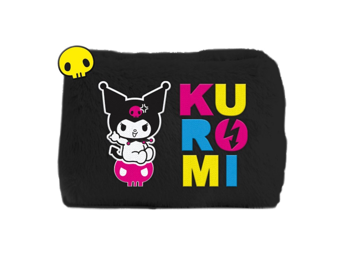 Piórnik szkolny Kuromi Punk Rocking Out saszetka na przybory dla dziecka