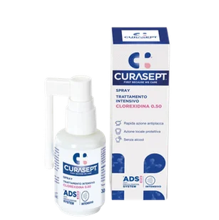 Curasept ADS 350 0.5% CHX Spray do jamy ustnej - Produkty na nieświeży oddech - miniaturka - grafika 1