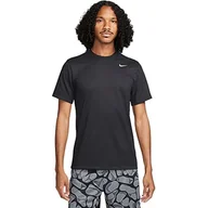 Koszulki męskie - Nike Dri-Fit Legend koszulka męska, czarny/srebrny matowy, L - miniaturka - grafika 1