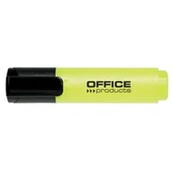 Zakreślacze - Zakreślacz 2,0-5,0mm OFFICE PRODUCTS żółty /17055311-06/ - miniaturka - grafika 1