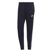 Dresy męskie - Spodnie dresowe męskie adidas ESSENTIALS COLORBLOCK czarne HK2884-S - miniaturka - grafika 1