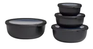 Miski i półmiski - Rosti Mepal cirqula zestaw-częściowy mały Nordic Black 106232041100 - miniaturka - grafika 1