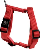 Szelki dla psów - Zolux ZOLUX Szelki dla psa nylonowa taśma 30/45cm 15mm kol. czerwony - miniaturka - grafika 1