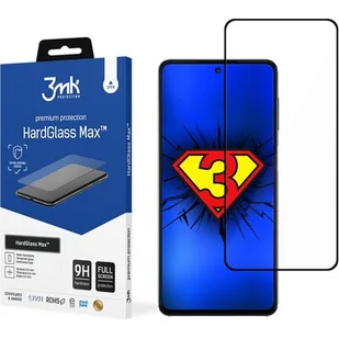 Szkło hartowane 3MK HardGlass Max do Samsung Galaxy M53 5G - Szkła hartowane na telefon - miniaturka - grafika 1