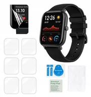 Akcesoria do smartwatchy - Folia ochronna do Amazfit GTS na ekran hydrożelowa mocna trwała TPU 6 sztuk - miniaturka - grafika 1