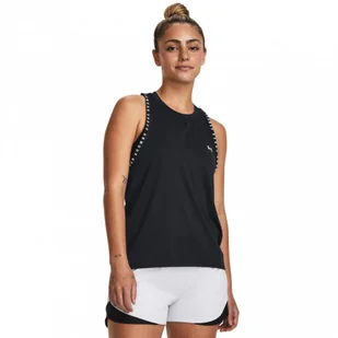 Damski top treningowy Under Armour Knockout Novelty Tank - czarny - Koszulki i topy damskie - miniaturka - grafika 1