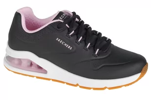 Buty Skechers Uno 2 W 155542-BLK czarne - Buty sportowe damskie - miniaturka - grafika 3