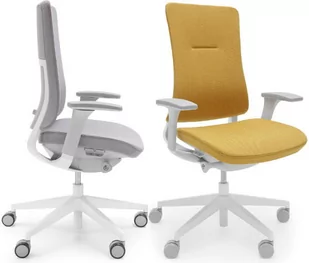 Fotel biurowy, krzesło biurowe ProfiM Fotel ergonomiczny Violle - jasnoszary V 13SFL-J - Fotele i krzesła biurowe - miniaturka - grafika 1