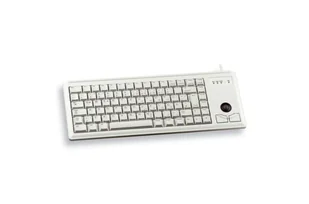 CHERRY G84-4400 klawiatura Uniwersalne PS/2 QWERTY US English Szary - Klawiatury - miniaturka - grafika 1