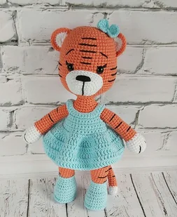 Zalotna tygrysica Mila - Maskotki i pluszaki - miniaturka - grafika 1