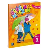 Edukacja przedszkolna - Drużyna marzeń Czterolatek. Karty pracy część 1 - miniaturka - grafika 1