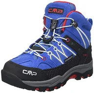 Buty dla dziewczynek - CMP Rigel Mid Shoe Wp dziecięce buty trekkingowe i do wędrówek, Cobalto Stone Fire, 35 EU - miniaturka - grafika 1