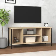 Szafki RTV - vidaXL Szafka pod TV, dąb sonoma, 102x35x45 cm materiał drewnopochodny - miniaturka - grafika 1