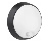 Lampy ogrodowe - Greenlux LED Kinkiet zewnętrzny z czujnikiem LED/12W/230V IP65 czarny - miniaturka - grafika 1