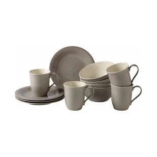 Villeroy & Boch Zestaw śniadaniowy Color Loop Stone 12 el. 19-5282-9028 - Serwisy obiadowe - miniaturka - grafika 1