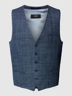 Kamizelki męskie - Kamizelka garniturowa z efektem melanżu model ‘Vitra’ - miniaturka - grafika 1