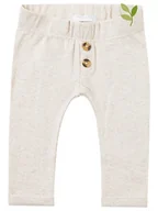 Spodenki dla niemowląt - Noppies Legginsy "Norway" w kolorze kremowym - miniaturka - grafika 1