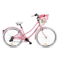 Rowery - Rower miejski GOETZE Duo 28 7B Shimano kosz - miniaturka - grafika 1
