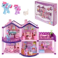 Domki dla lalek - Lt239 Landtoys Willa Domek Dla Lalek Kucyków - miniaturka - grafika 1