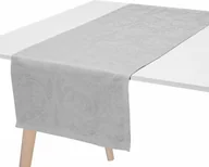 Ściereczki, gąbki, czyściki - Le Jacquard Fran ais Bieżnik żakardowy Tivoli Szary - miniaturka - grafika 1