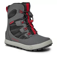 Buty dla chłopców - Śniegowce Merrell Snow Bank 4.0 Wtrpf Mk267145 Grey/Black/Red - miniaturka - grafika 1