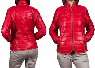 Kurtka Damska Przejściowa Pikowana JRX 40 czerwona - Kurtki damskie - miniaturka - grafika 1