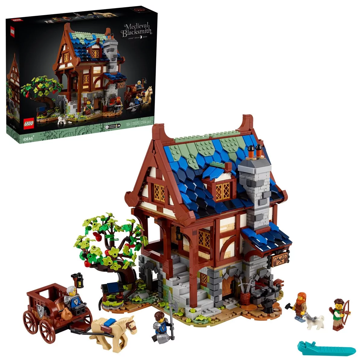 LEGO Ideas Medieval Blacksmith 21325