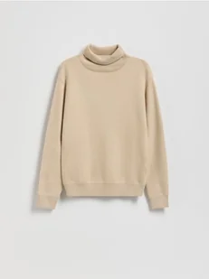 Reserved - Klasyczny golf - beżowy - Bluzy dla chłopców - miniaturka - grafika 1