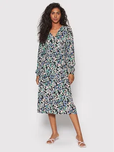 Pieces Sukienka codzienna Fallu 17126630 Kolorowy Regular Fit - Sukienki - miniaturka - grafika 1