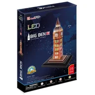 Puzzle - Cubicfun PUZZLE 3D Zegar Big Ben światło DA-20501 - miniaturka - grafika 1