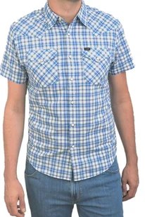 LEE WESTERN SHIRT DEEP INDIGO - Koszule męskie - miniaturka - grafika 1