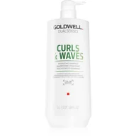 Szampony do włosów - Goldwell Dualsenses Curls & Waves Szampon nawilżający do loków i fal 1000 ml - miniaturka - grafika 1