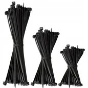 Tuning komputera - akcesoria - Lextool Organizer Lextool Opaski zaciskowe zestaw 10,15,20cm czarne 60szt LXOP19 - miniaturka - grafika 1