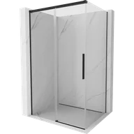 Kabiny prysznicowe - Mexen Rox kabina prysznicowa rozsuwana 105 x 95 cm, transparent, czarna - 8C2-105-095-70-00 - miniaturka - grafika 1