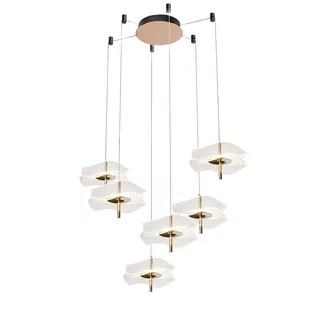 Żyrandol Mariposa la102/co6 złoty - Lampy sufitowe - miniaturka - grafika 1