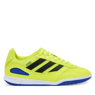 Piłka nożna - Buty do piłki nożnej adidas Super Sala Competition III Indoor JP5273 Zielony - miniaturka - grafika 1