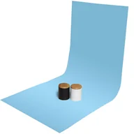 Tła fotograficzne - GlareOne PVC 60x130 cm niebieskie - miniaturka - grafika 1