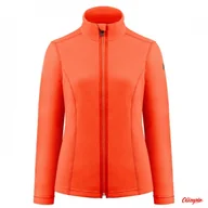 Bluzy narciarskie - Damska Bluza Poivre Blanc Micro Fleece Mandarin Orange W23-1500 - miniaturka - grafika 1