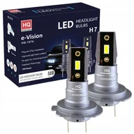 Żarówki samochodowe - H7 Led Żarówki E-vision V4 6000k Oryginalny Rozmiar 1:1 Plug&play - miniaturka - grafika 1