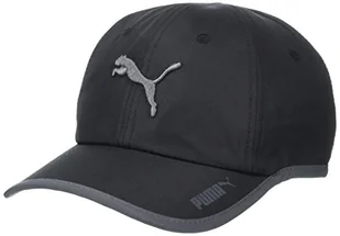 PUMA Damska czapka do biegania Greta, Czarny/Szary, Jeden rozmiar - Czapki damskie - miniaturka - grafika 1