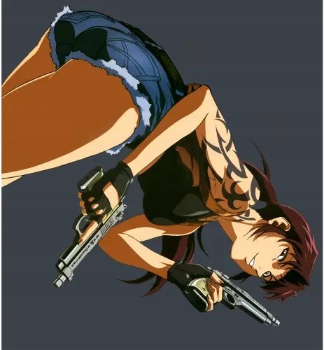Plakat Anime Manga Black Lagoon bl_015 A2 (custom)