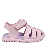 Buty dla dziewczynek - Sandały Geox B Sandal Fusbetto B556BA 000BC C8004 Różowy - miniaturka - grafika 1