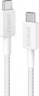 Kable USB - anker Kabel 322 USB-C do USB-C oplot 0.9m biały - miniaturka - grafika 1