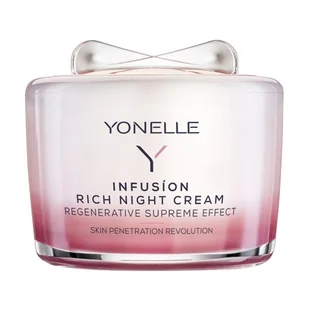 Yonelle Infusion Rich Night Cream Odżywczy Krem Infuzyjny na noc różowy 55ml - Kremy do twarzy - miniaturka - grafika 1