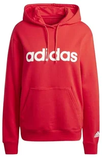 adidas Damska bluza z kapturem Essentials Linear French Terry (1 szt.) - Bluzy damskie - miniaturka - grafika 1