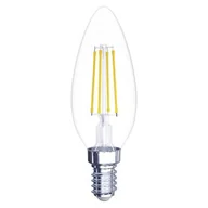Żarówki LED - Żarówka LED Filament candle 6W E14 neutralna biel - miniaturka - grafika 1